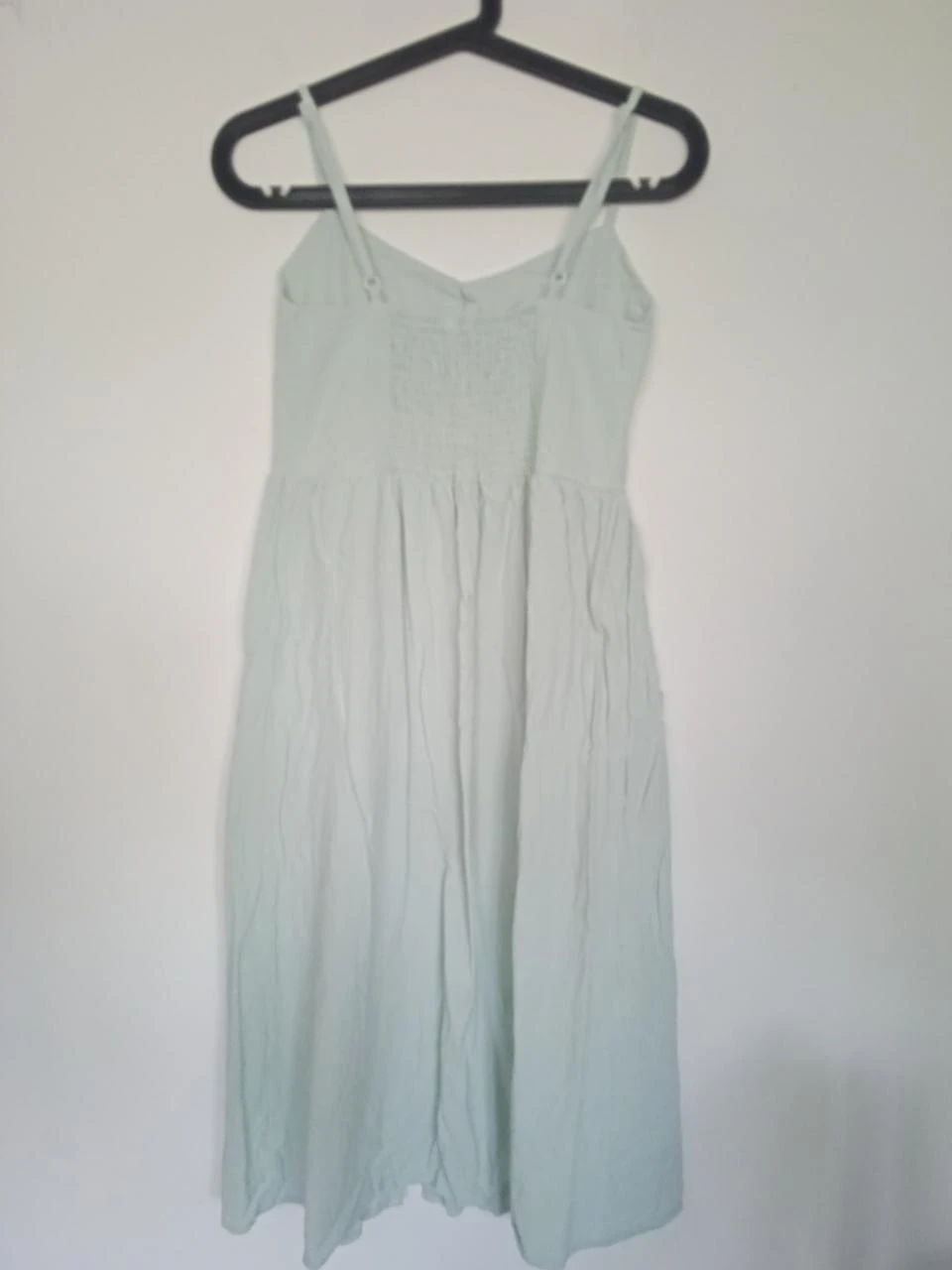 Midi dress, knee-length seafoam green, pale size M/38 – photo 4